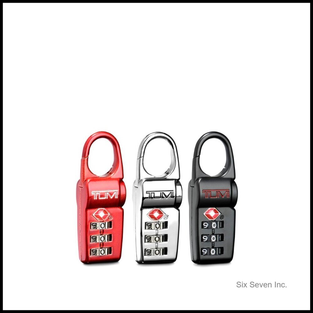 TSA-Approved Combination Luggage Locks Set of 3 Travel Security Accessories